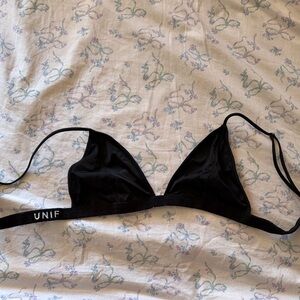 UNIF Black Bralette Bra Medium
